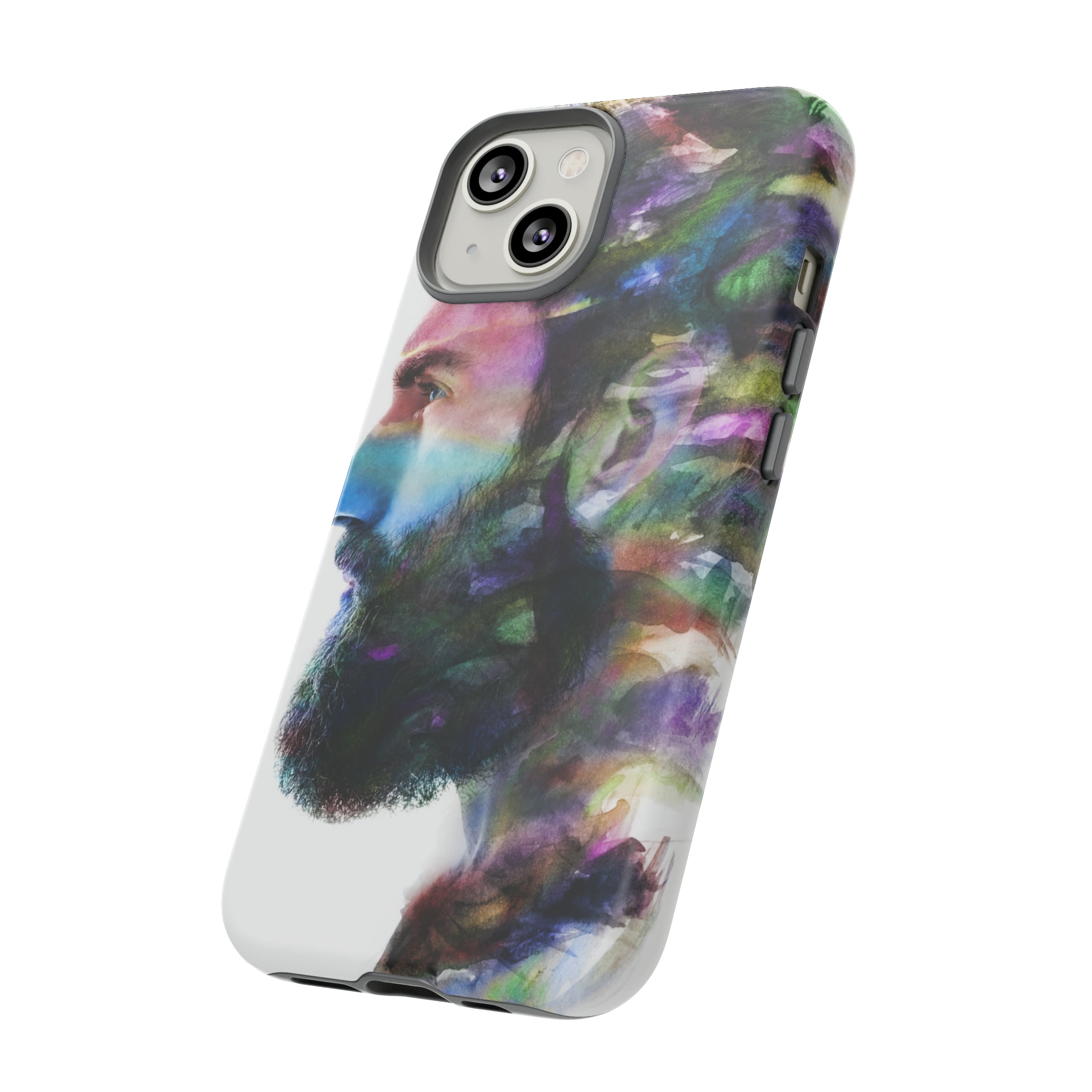 Watercolor Portrait - Protective Phone Case