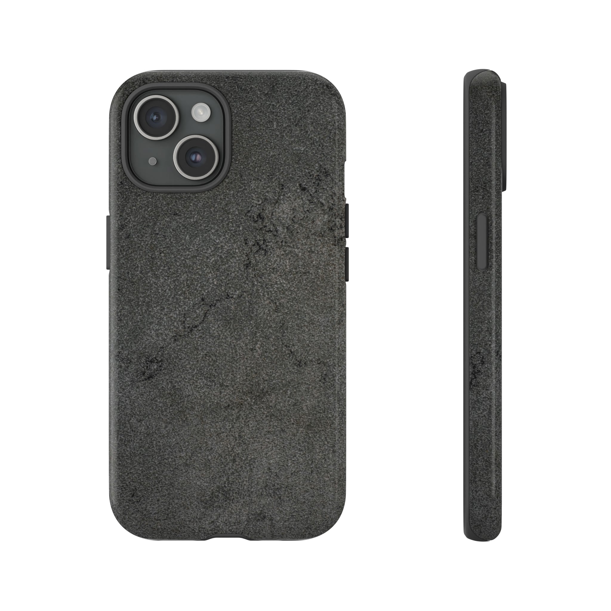 Steel Grey Granite - Protective Phone Case