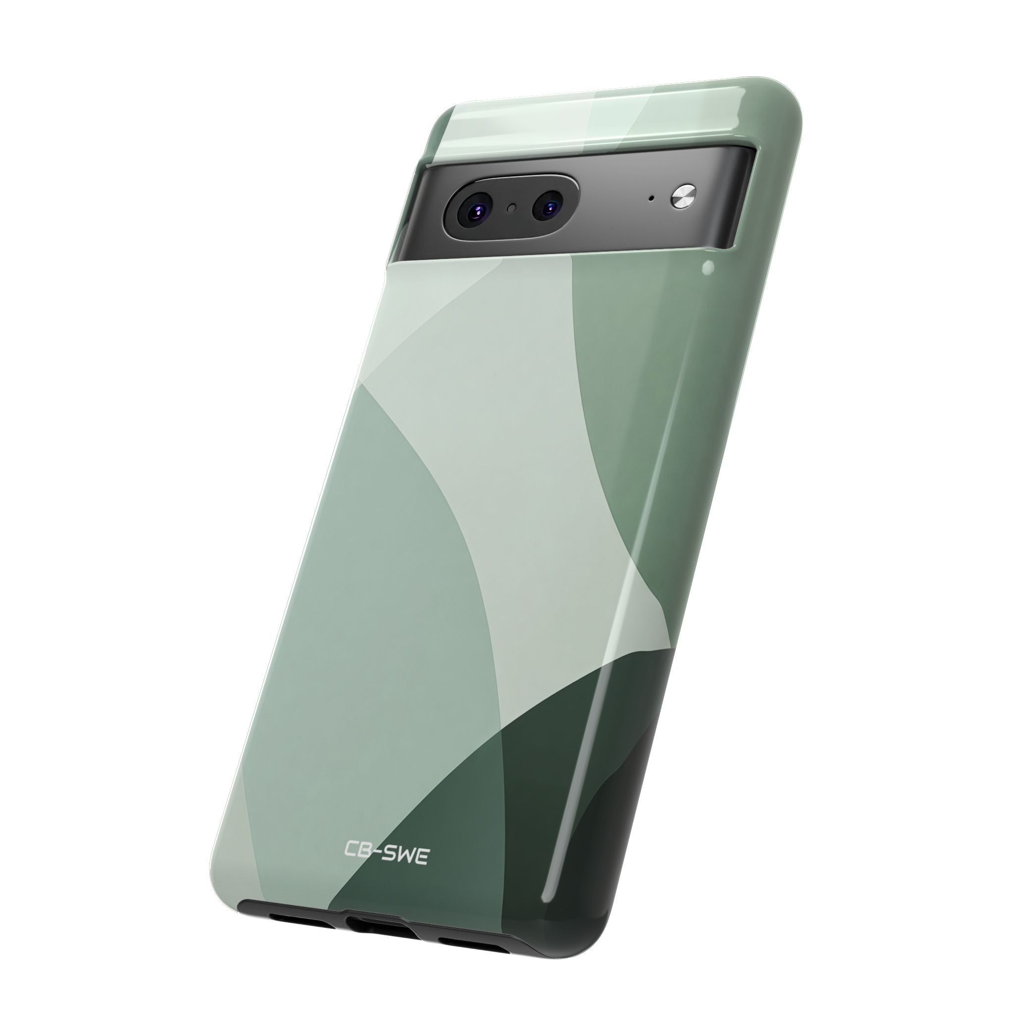 Flowing Green Harmony - Google Pixel Case