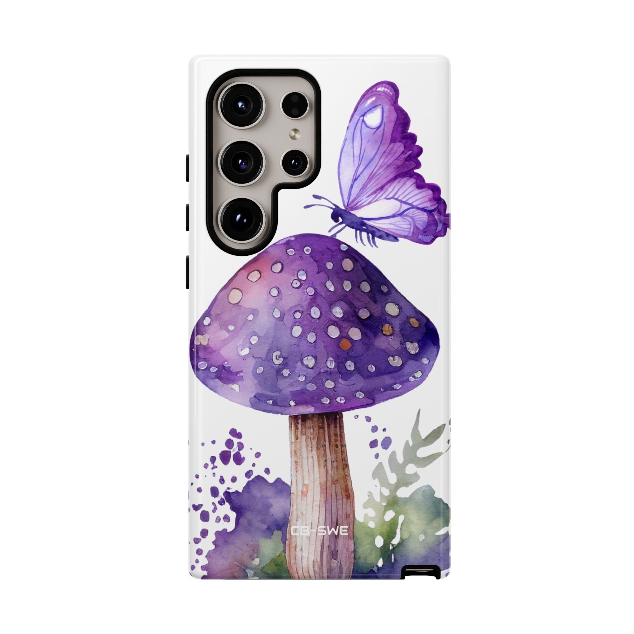 Whimsical Butterfly Perch - Samsung Case