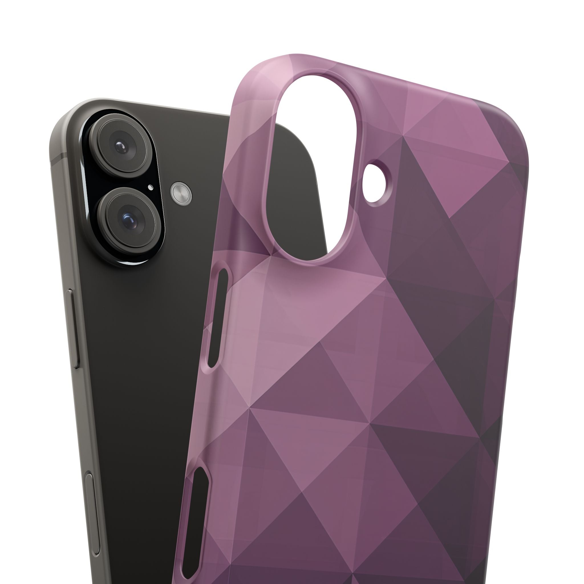 Gradient Purple Mosaic iPhone 16 - Slim Phone Case