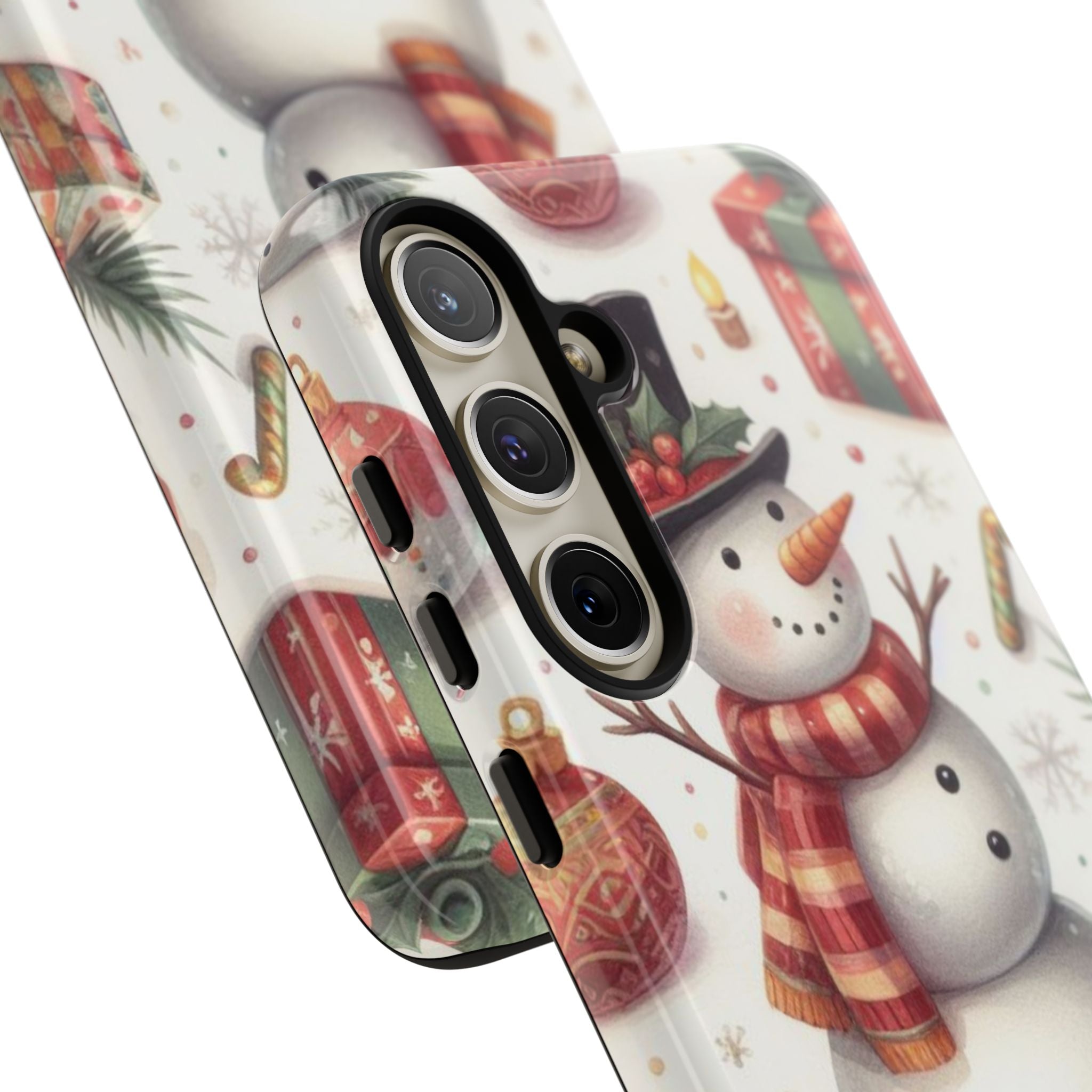 Snowman Wears Scarf - Samsung Case