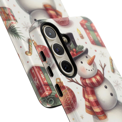 Snowman Wears Scarf - Samsung Case