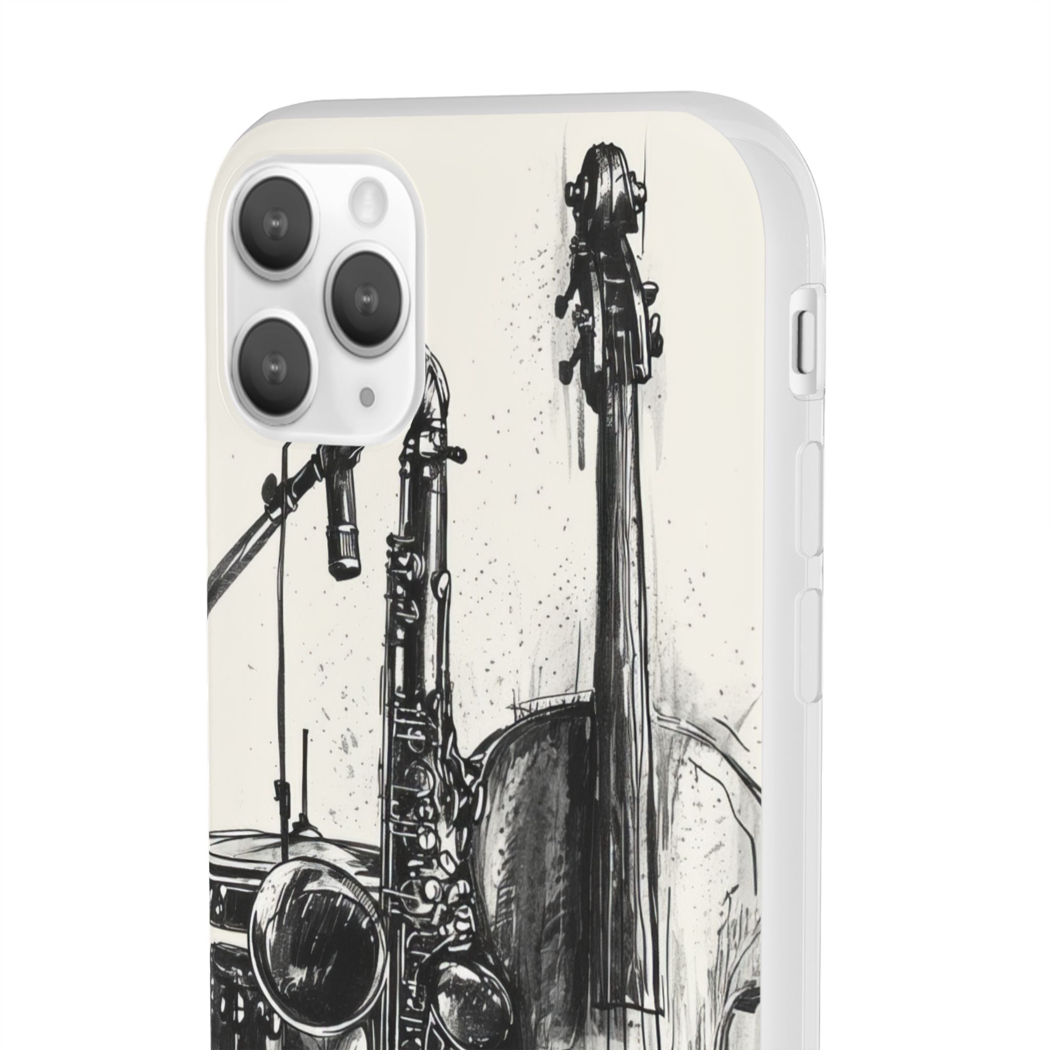 Jazz Ink Expressions | Flexible Phone Case for iPhone