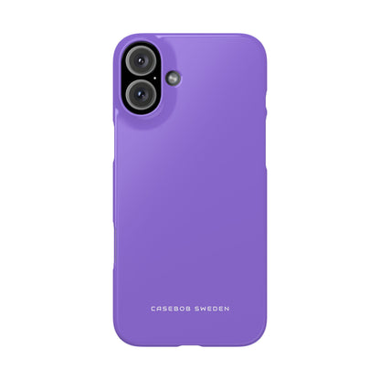 Medium Purple iPhone 16 - Slim Phone Case