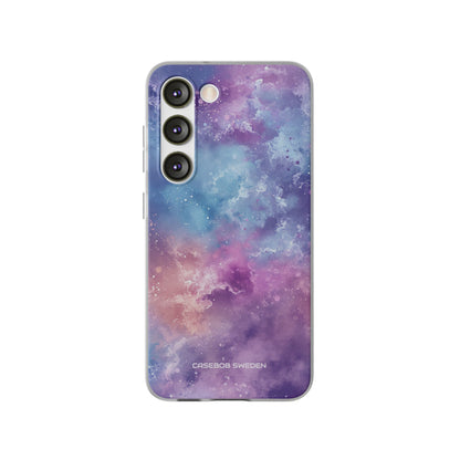 Cosmic Nebula Swirls - Flexi Samsung S23 Phone Case