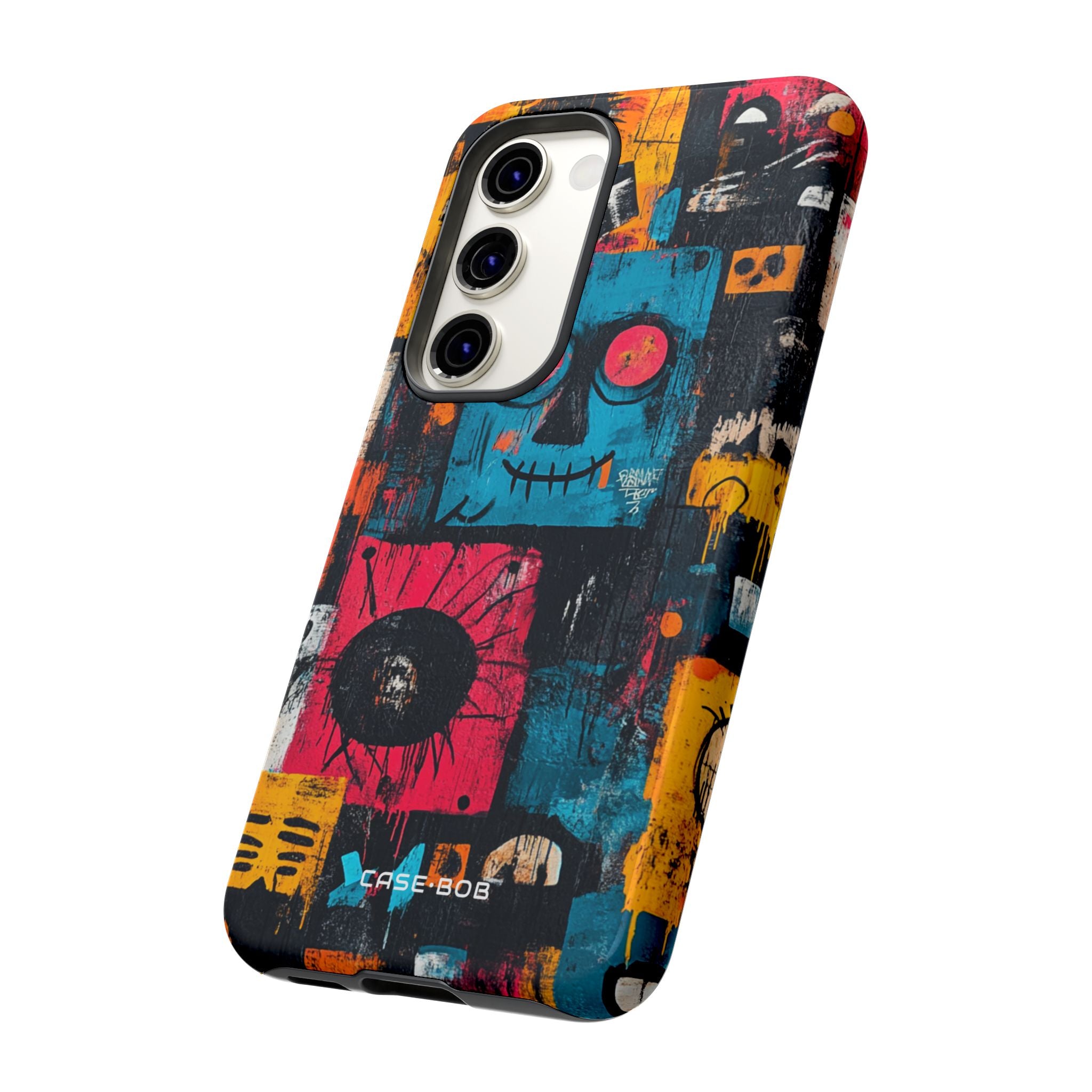 Blue Stitch Smile Samsung S23 Case - Tough
