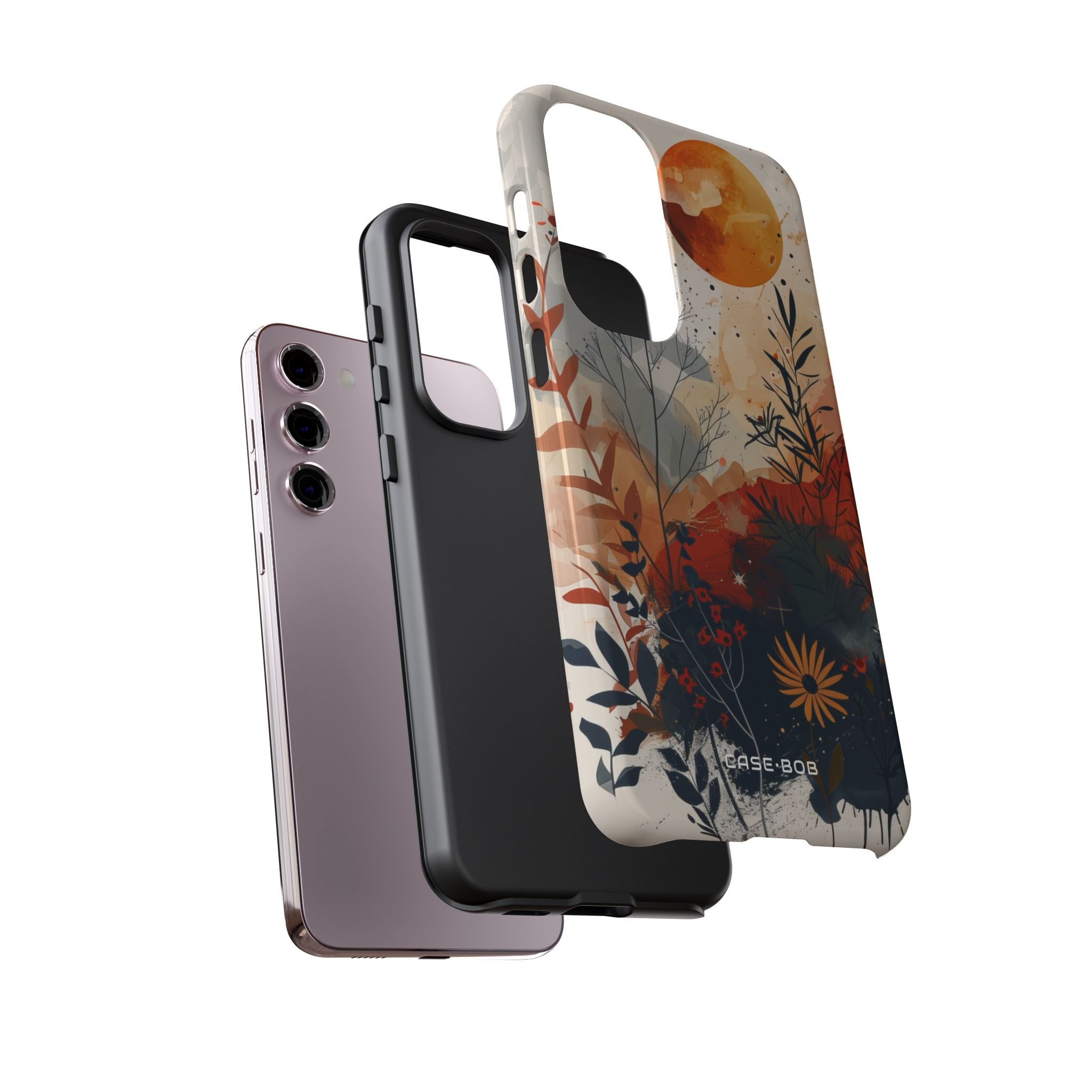 Orange Solstice Samsung S23 Plus Case - Tough