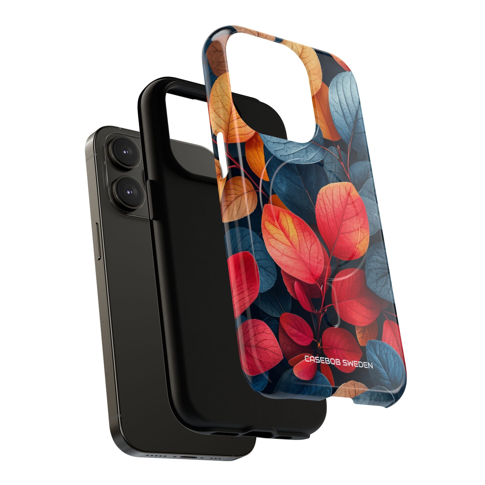 Vibrant Nature Leaves - Tough + MagSafe® iPhone 14 Phone Case