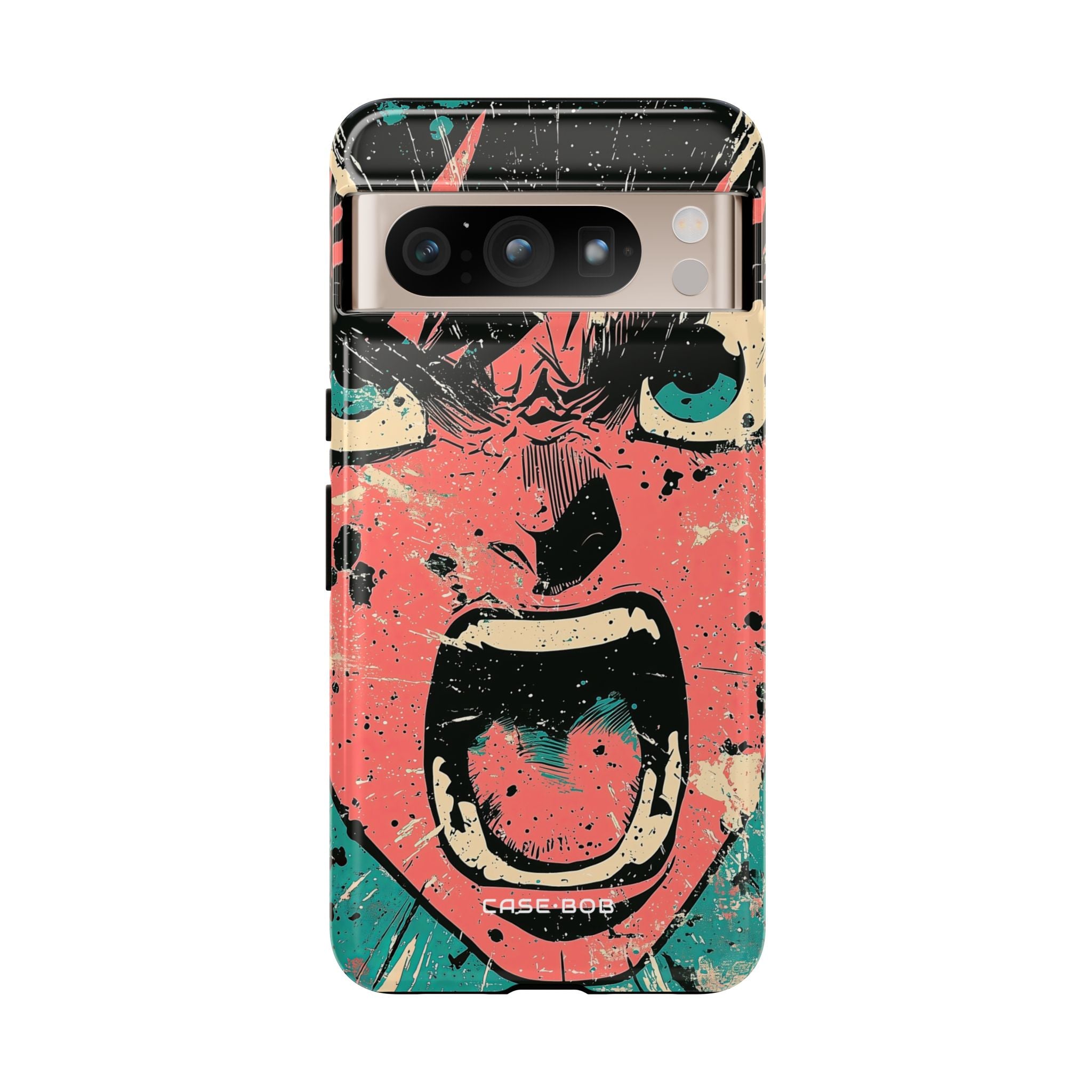 Screaming Face Pink Google Pixel 8 Pro Case - Tough