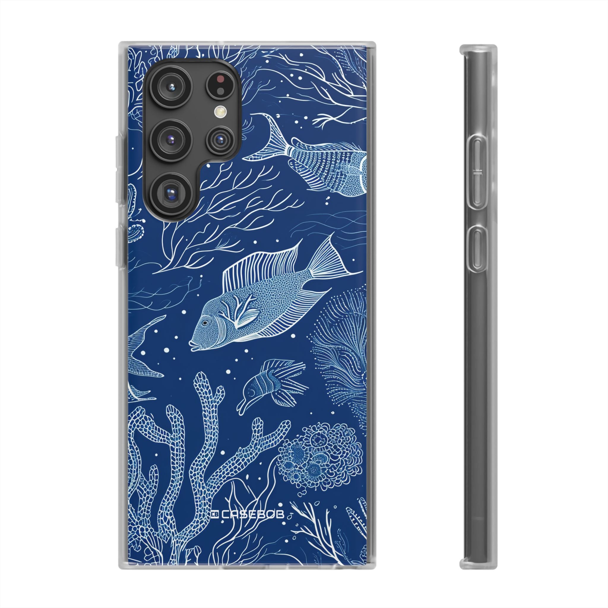 Abyssal Elegance | Flexible Phone Case for Samsung Galaxy