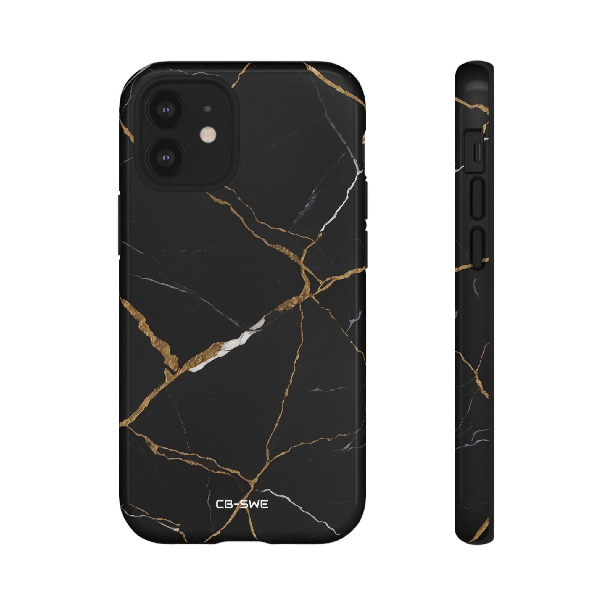 Golden Veins Emerge - iPhone Case