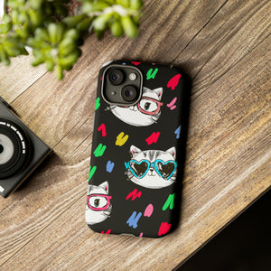 Cat Coloring - Protective Phone Case