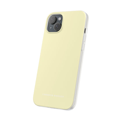 Lemon Chiffon iPhone 15 - Flexi Phone Case