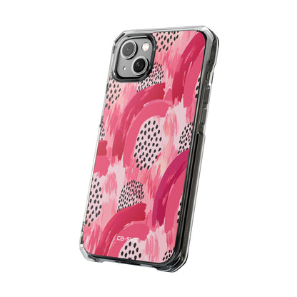Vibrant Brushwork Dance iPhone Case - Impact