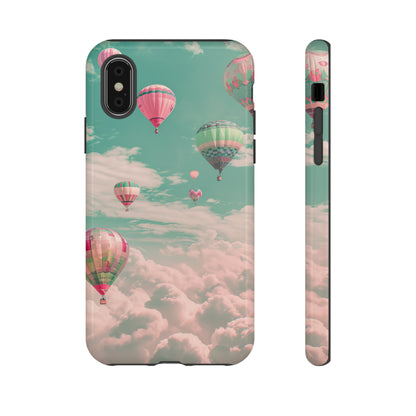 Skyward Balloons: Pastel Journey - Protective Phone Case