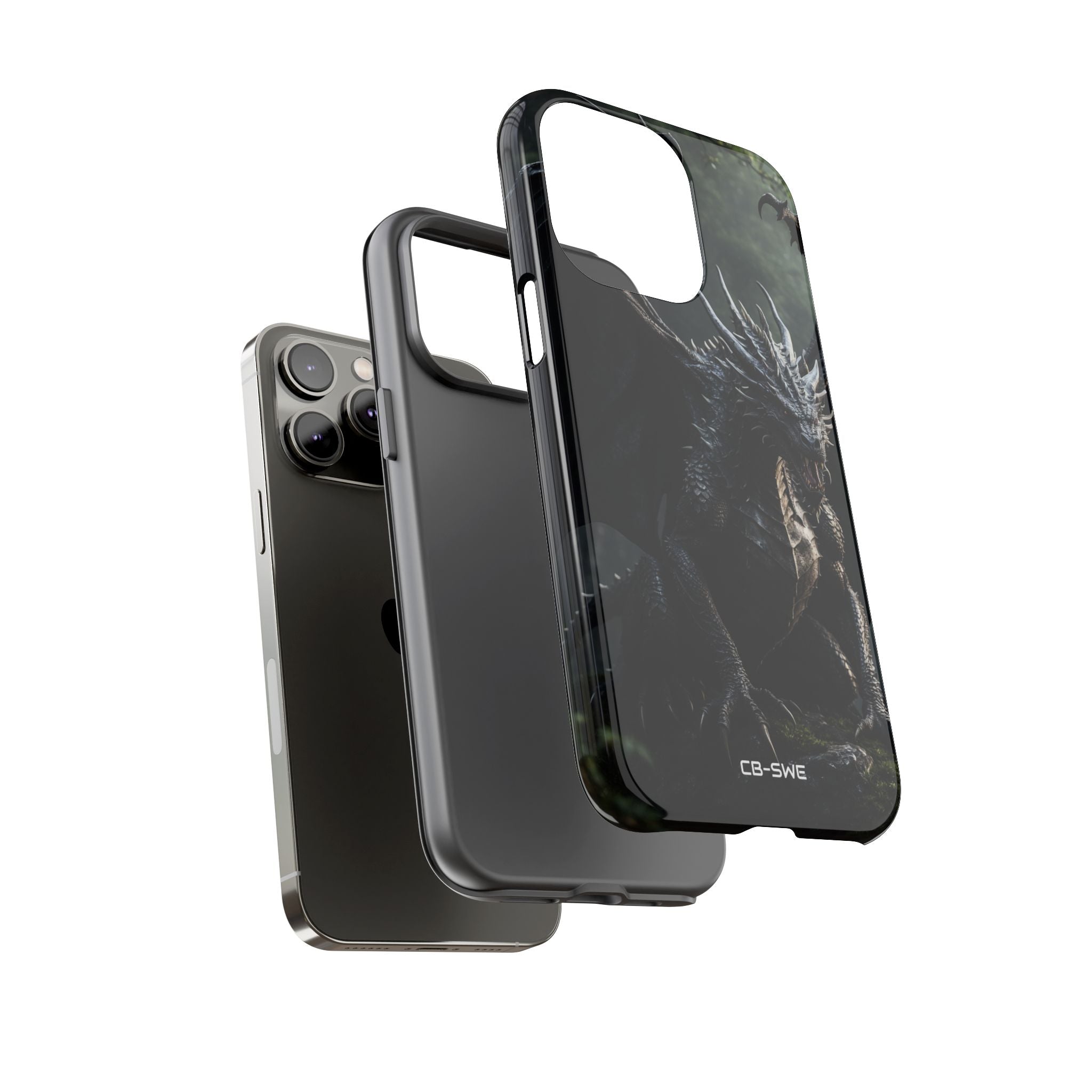Dragon Emerges Mist - iPhone Case