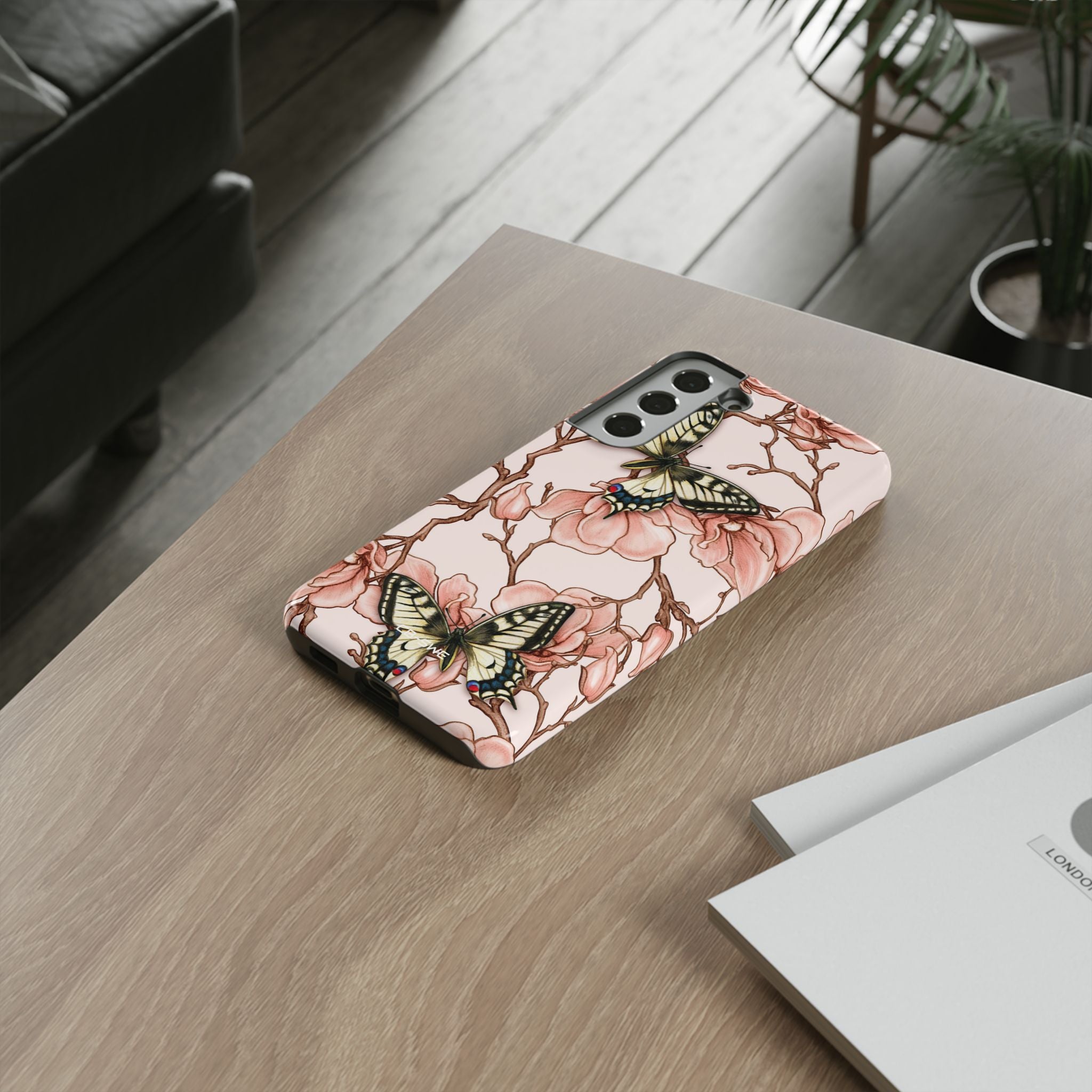 Butterflies and Magnolias Harmony - Samsung Case