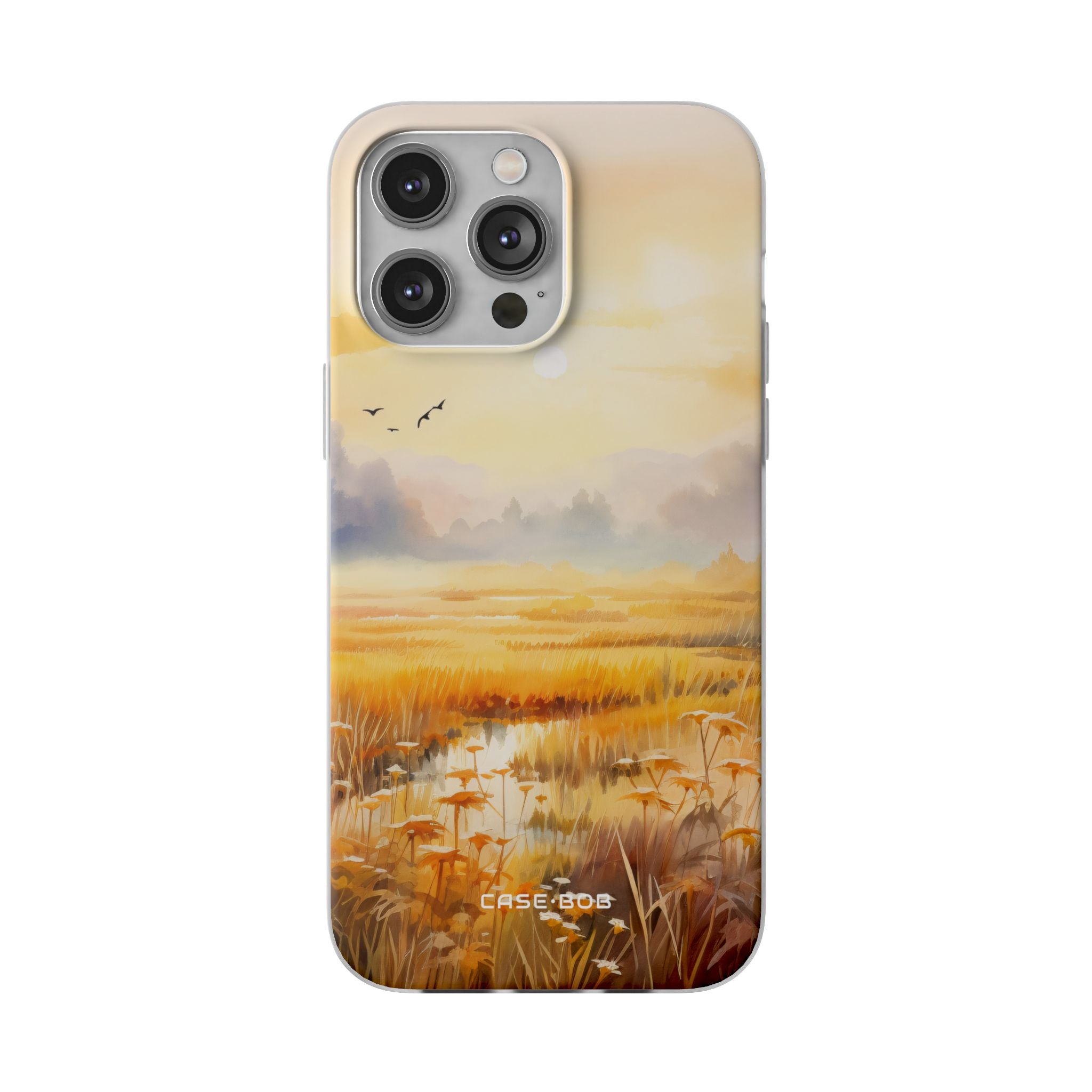 Glowing Sunrise iPhone 14 Pro Max Case - Soft