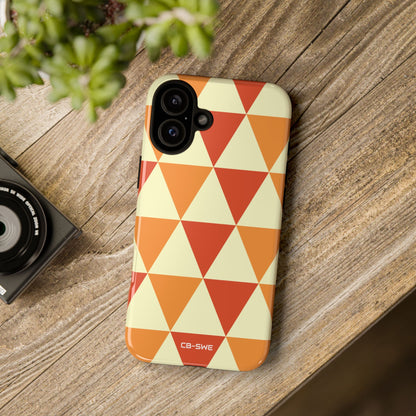 Autumn Triangles Dance - iPhone Case