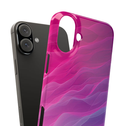 Gradient Oceanflow Waves iPhone 16 - Slim Phone Case