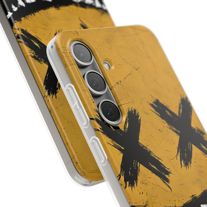 Jagged Smile Yellow Samsung S24 Plus Case - Soft