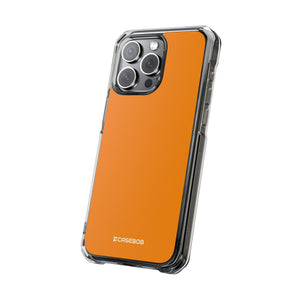 Mandarine | Handyhülle für iPhone (Clear Impact Case – magnetisch) 