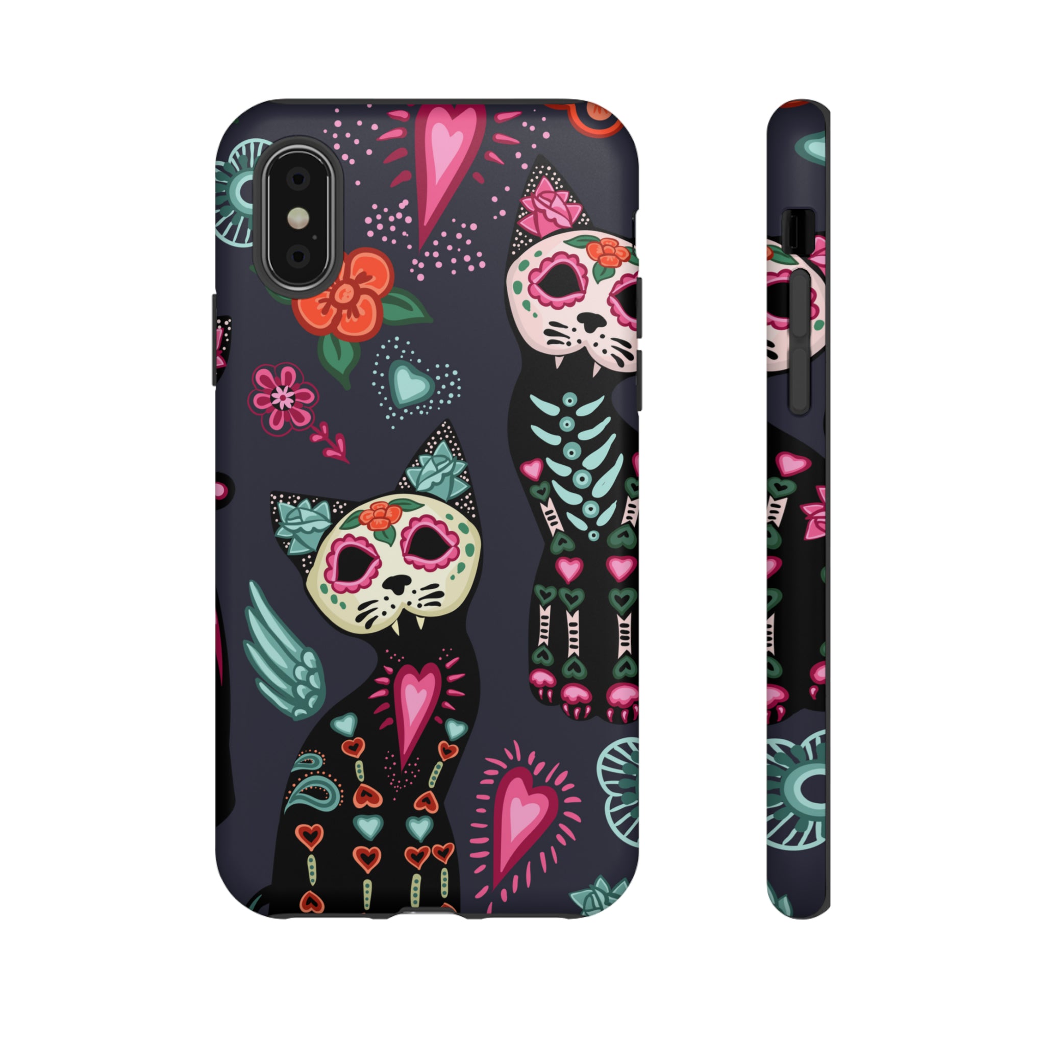 Halloween Cats - Protective Phone Case