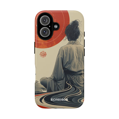 Tranquil Harmony: Modern Nihon Art - for iPhone 16