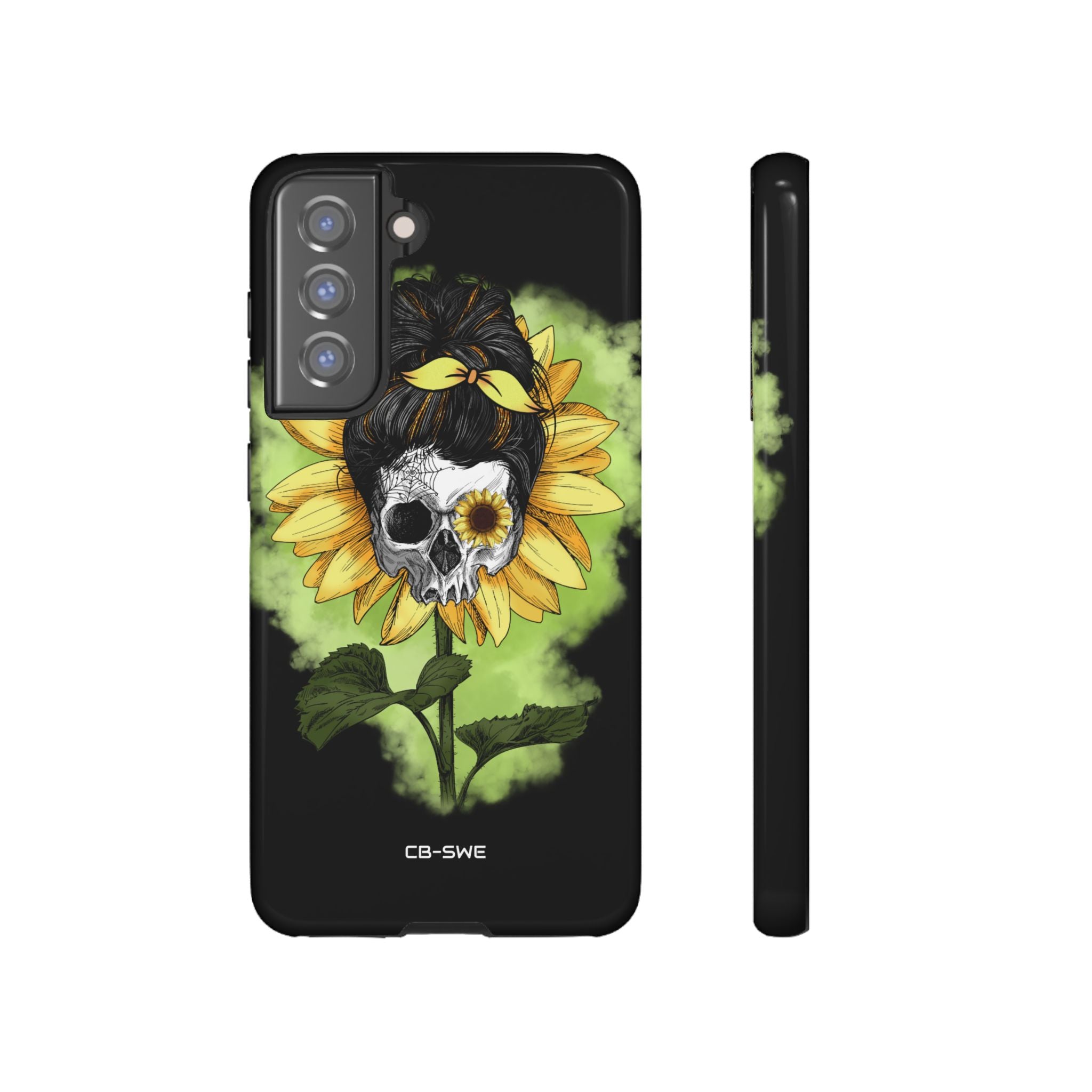 Sunflower Skull Fusion - Samsung Case