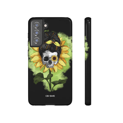 Sunflower Skull Fusion - Samsung Case