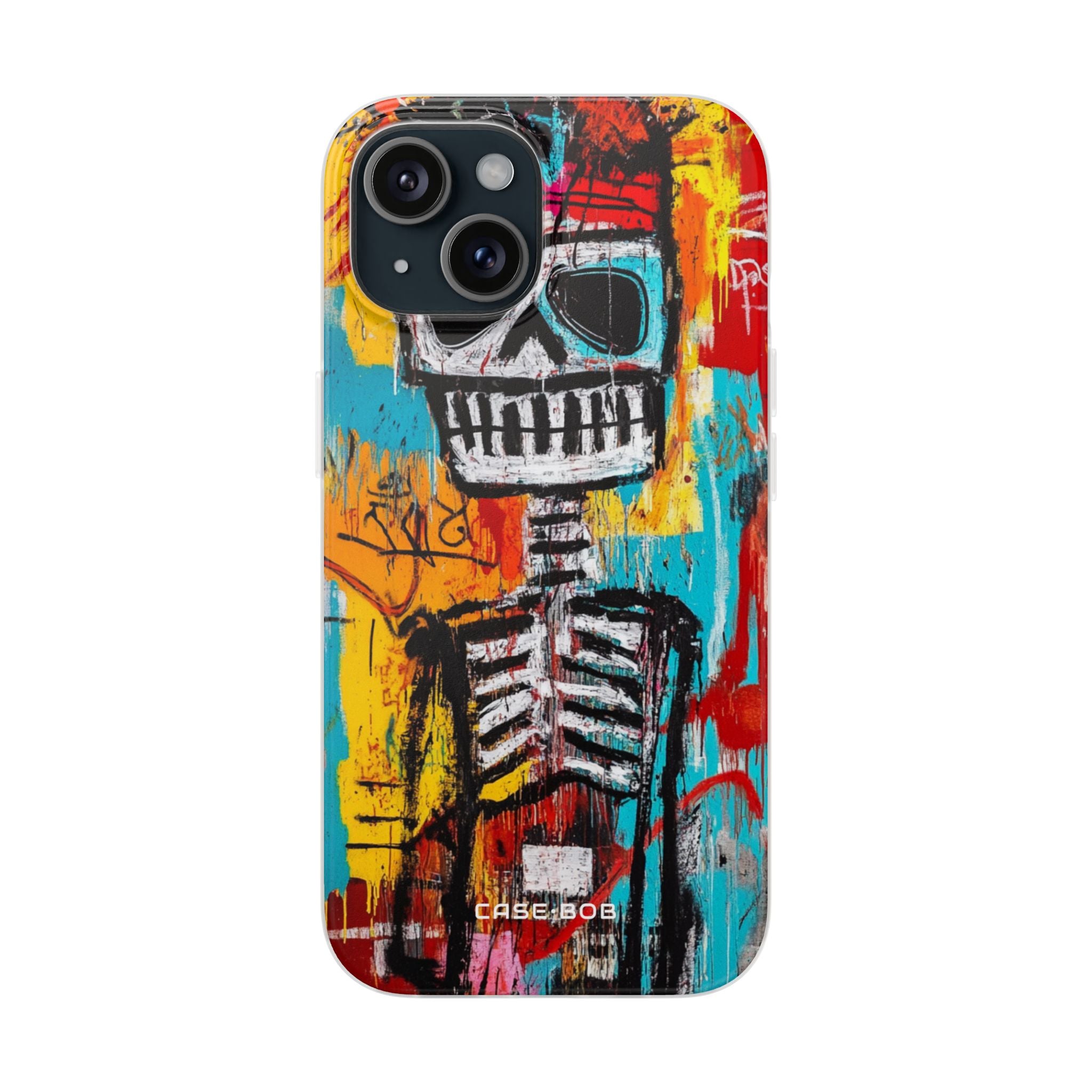 Skeleton Riot iPhone 15 Case - Soft