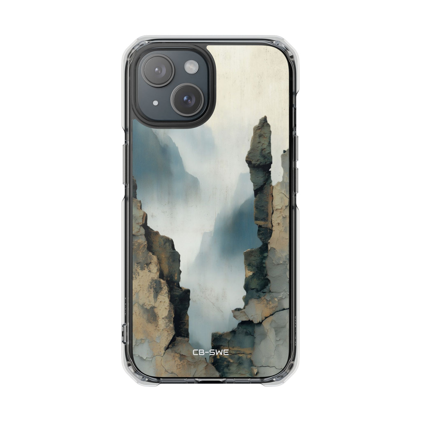 Cracks Frame Serenity iPhone Case - Impact