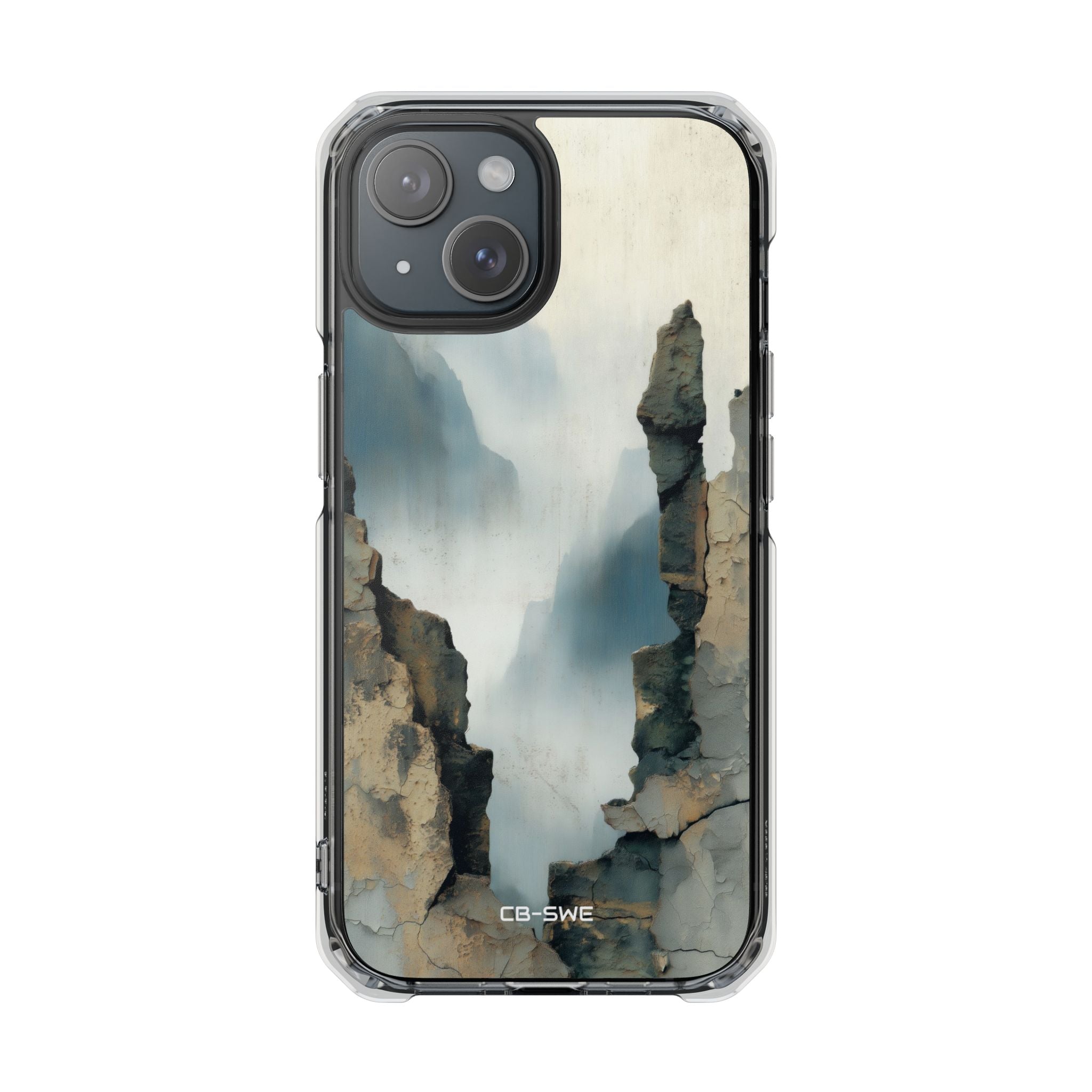 Cracks Frame Serenity iPhone Case - Impact