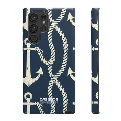 Nautical Anchors Rope  Samsung S22 - Tough