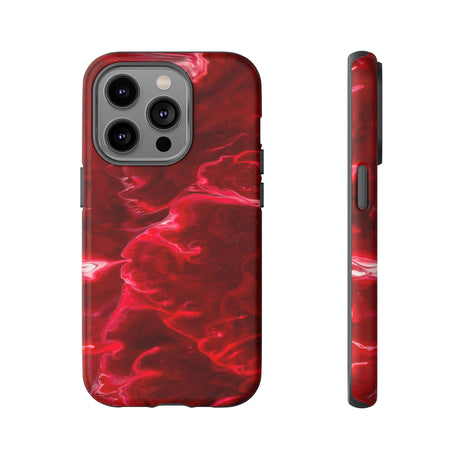 Red Velvet Ink Art iPhone Case (Protective) iPhone 14 Pro Matte Phone Case