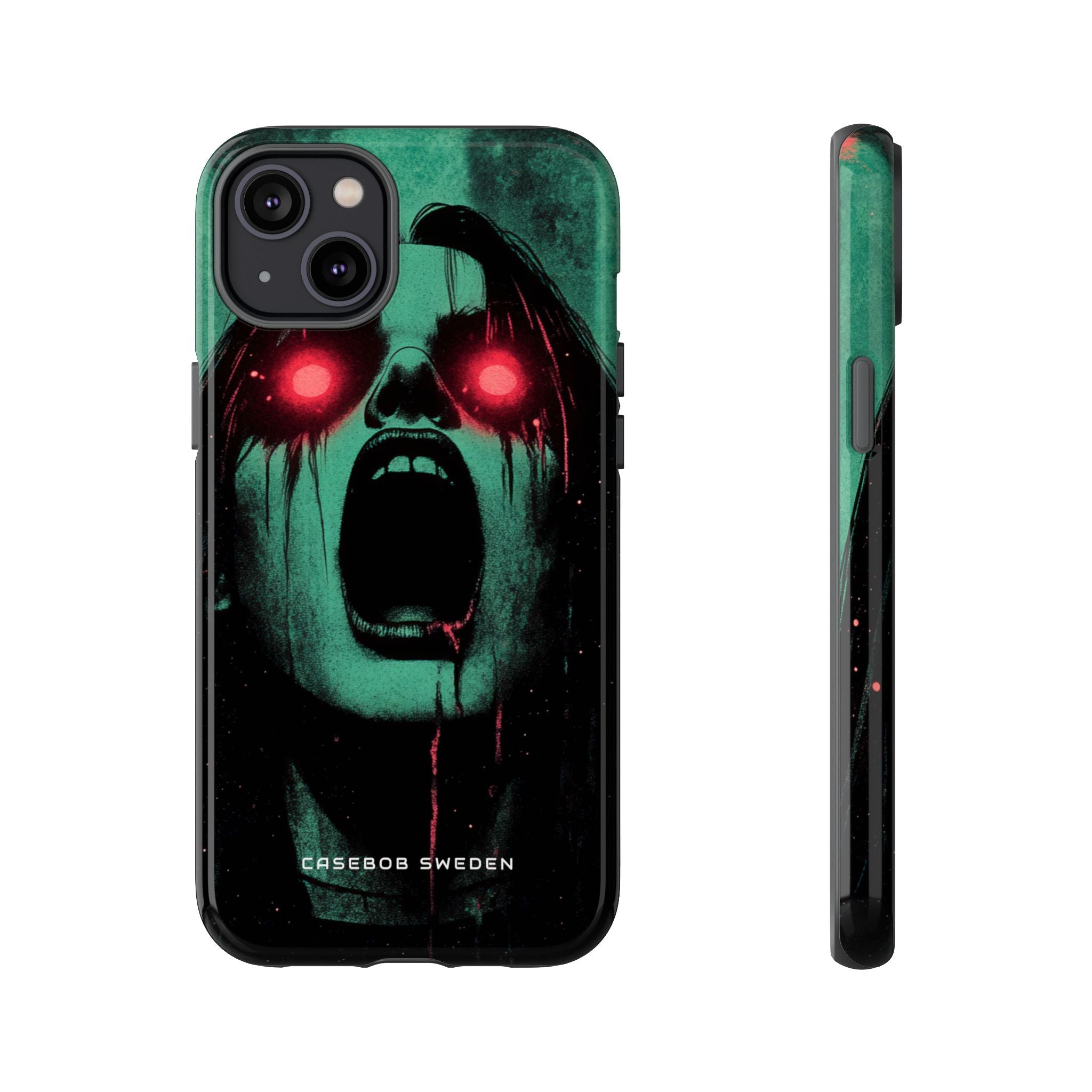 Haunting Glow of Gothic Eyes iPhone 14 - Tough Phone Case