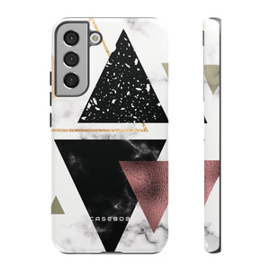 Rose Gold Triangles - Protective Phone Case