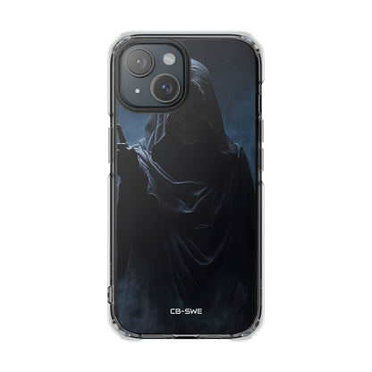 Spectral Guardian Warning iPhone Case - Impact