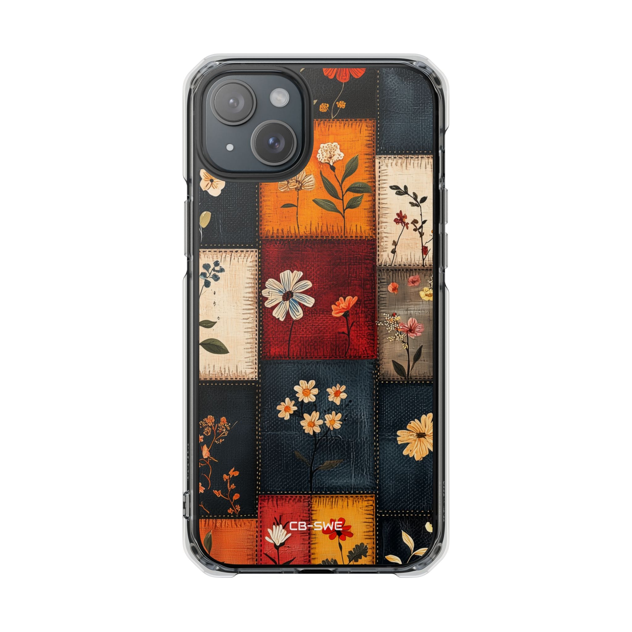 Floral Patches Bloom iPhone Case - Impact