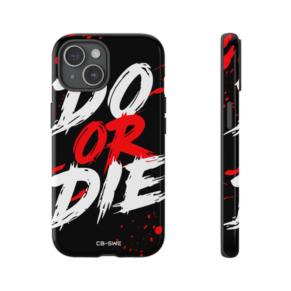 Intense Typography Contrast - iPhone Case