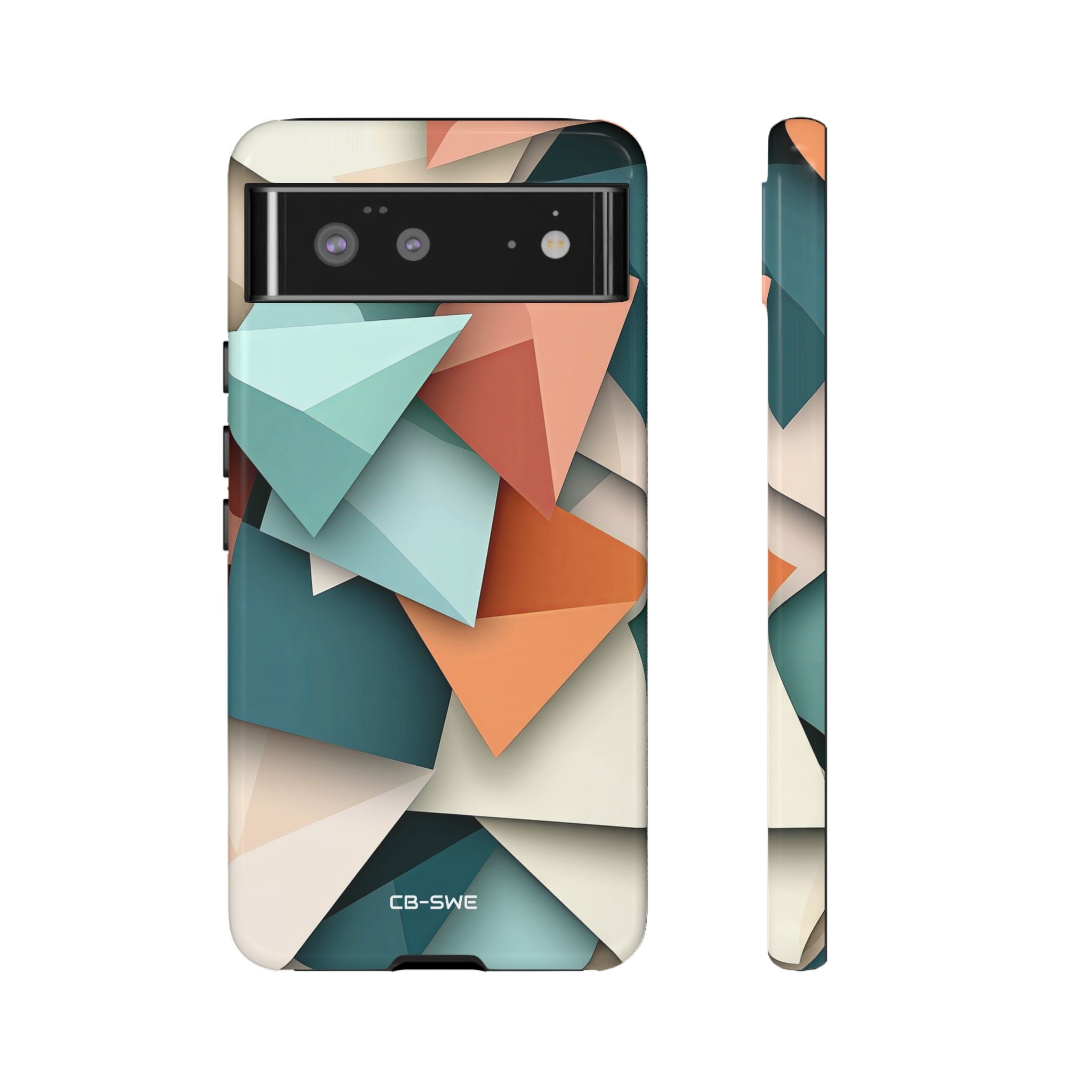 Geometric Color Harmony - Google Pixel Case