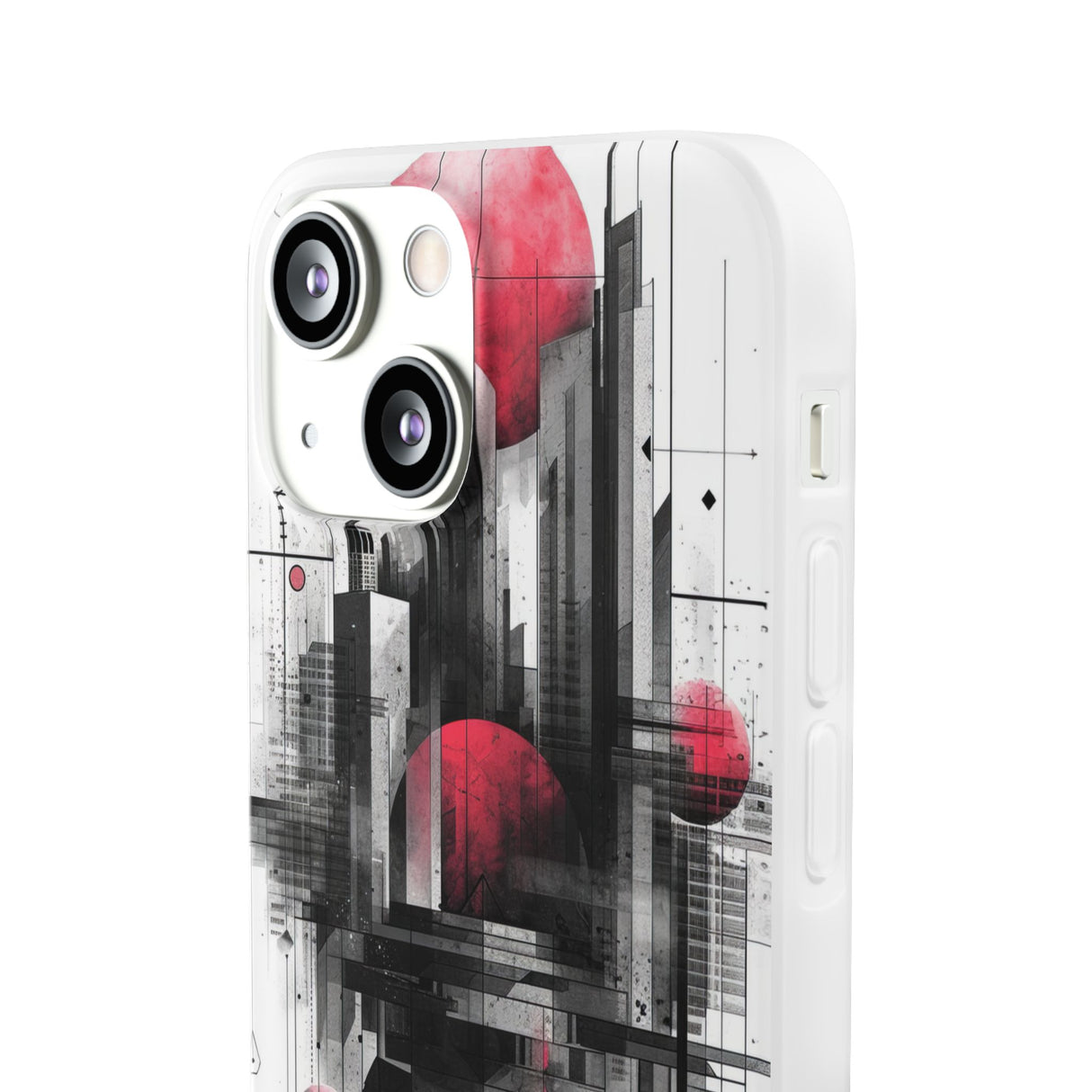 Cyber Gridscape | Flexible Phone Case for iPhone