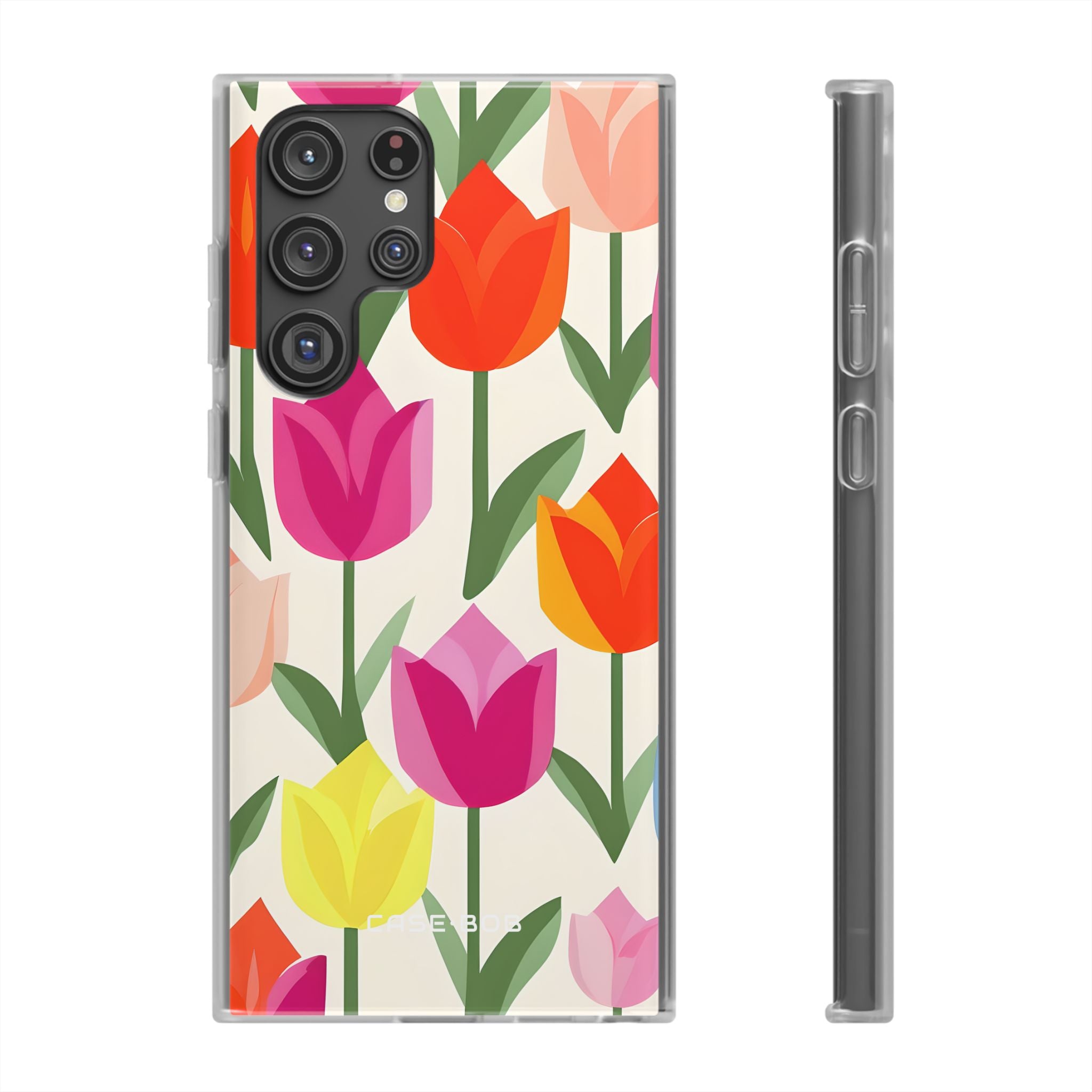 Tulip Harmony Green Samsung S22 Ultra - Soft Case