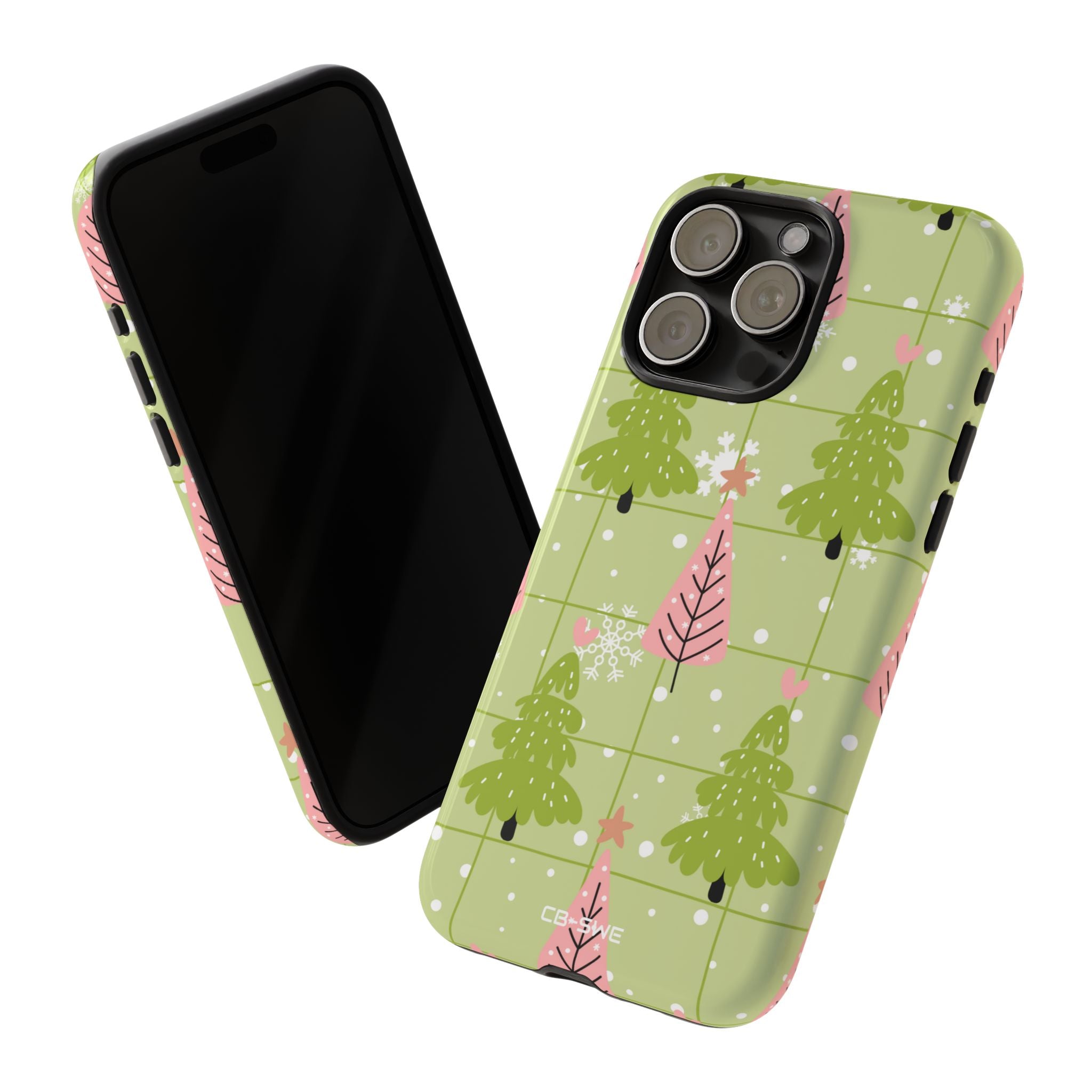 Whimsical Trees Dance - iPhone Case