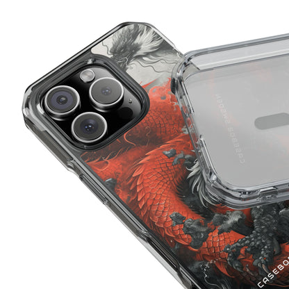 Zen Dragon Harmony iPhone 16 - Clear Impact Phone Case