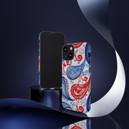 Vibrant Paisley Swirls iPhone 13 - Tough