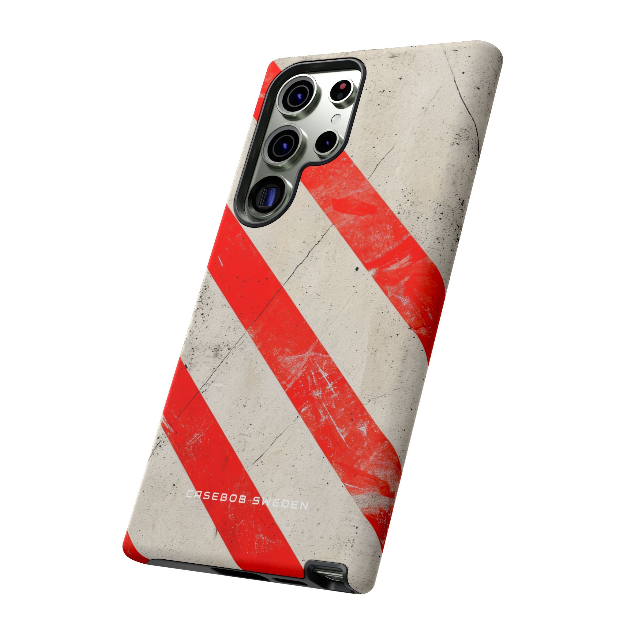 Striker Crimson Stripes Samsung S23 - Tough Phone Case