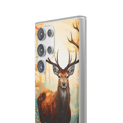 Glowing Stag Samsung S23 Ultra Case - Soft