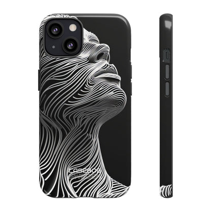 Fluid Face Lines iPhone 13 - Tough
